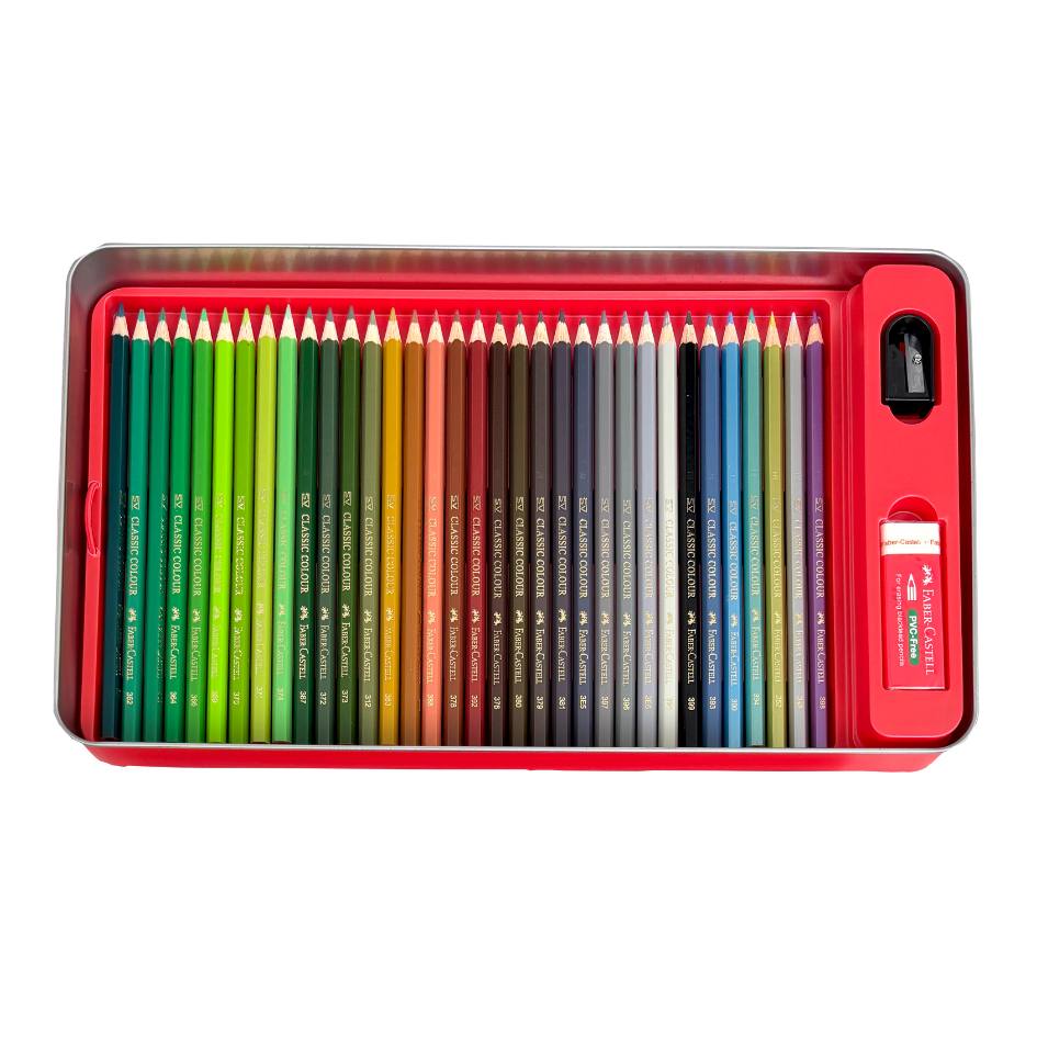 100 Classic Colour Pencil Sketch Set